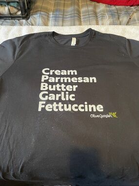 Bella Canvas Black Short-Sleeve Graphic Tee with White Text